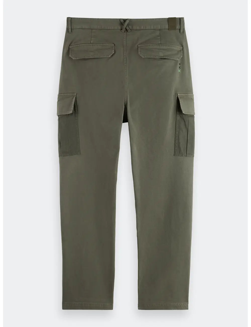 Loose Tapered Cargo flat lay back view by Scotch & Soda