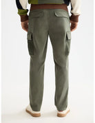 Loose Tapered Cargo detail shot showing fabric and craftsmanship by Scotch & Soda