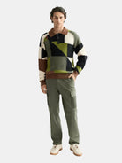 Garment-Dyed Cotton Blend Loose Tapered Cargo - Scotch & Soda