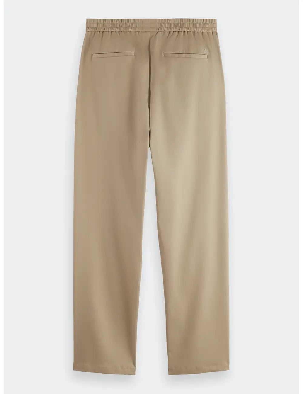 Twill Jersey Jogger flat lay back view by Scotch & Soda