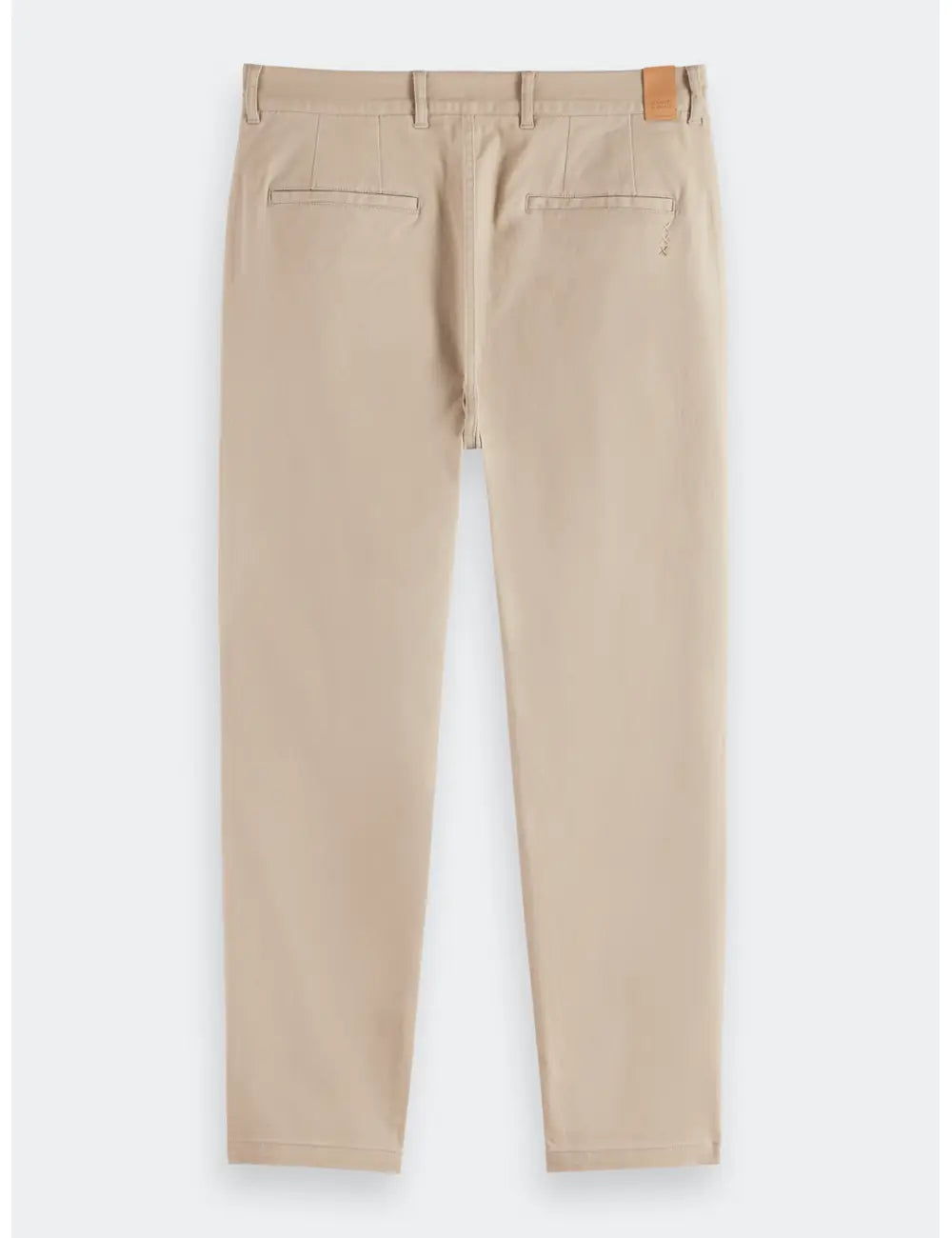 Drift Chino Pants flat lay back view by Scotch & Soda