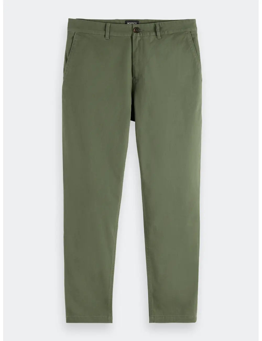 Drift Chino Pants flat lay front view by Scotch & Soda
