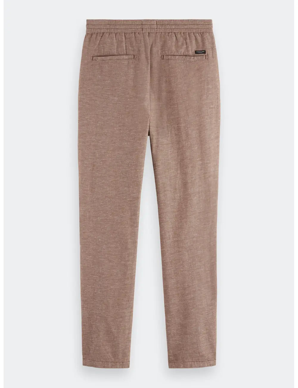 Straight Fit Jogger flat lay back view by Scotch & Soda