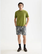 Printed Tencel Shorts full model shot showing overall fit by Scotch & Soda