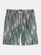 printed-tencel-regular-fit-bermuda-short front view by Scotch & Soda