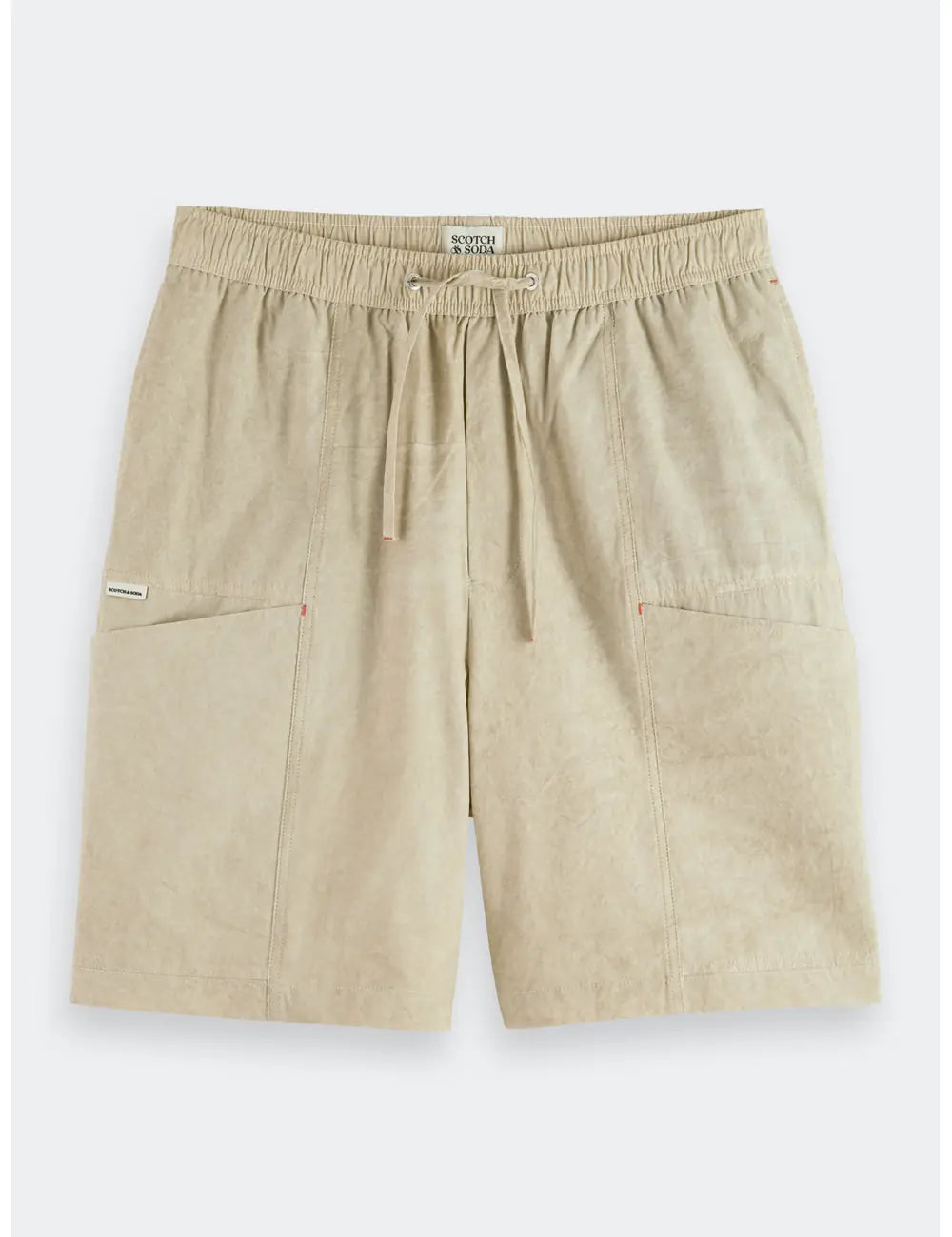 Washed Nylon Blend Poplin flat lay front view by Scotch & Soda