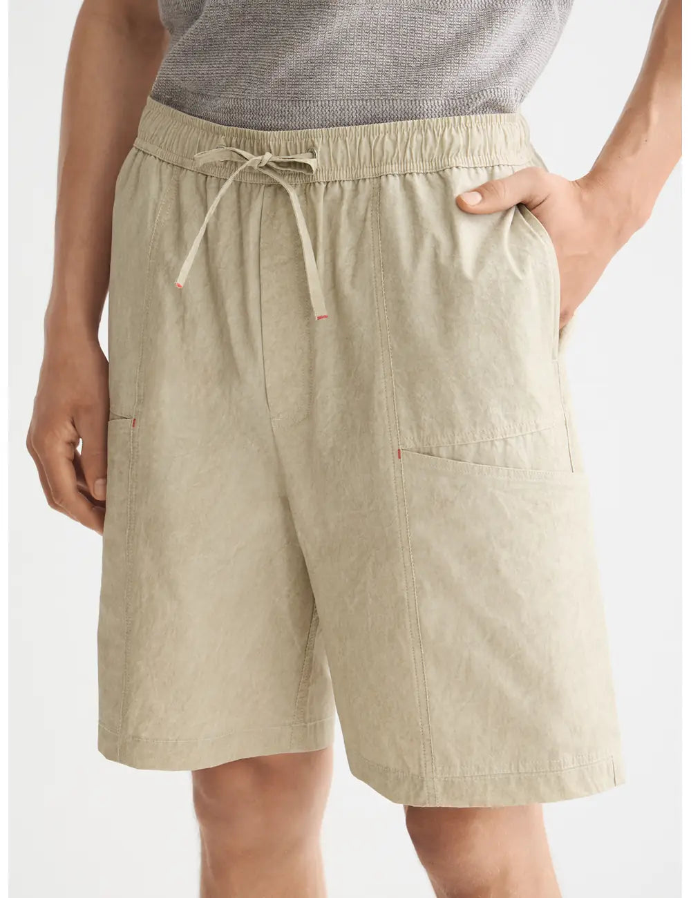 Washed Nylon Blend Poplin detail view by Scotch & Soda