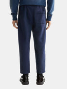 seasonal-core-3-crosses-garment-dye-sweatpants back view by Scotch & Soda