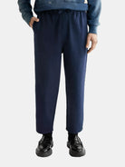 seasonal-core-3-crosses-garment-dye-sweatpants front view by Scotch & Soda