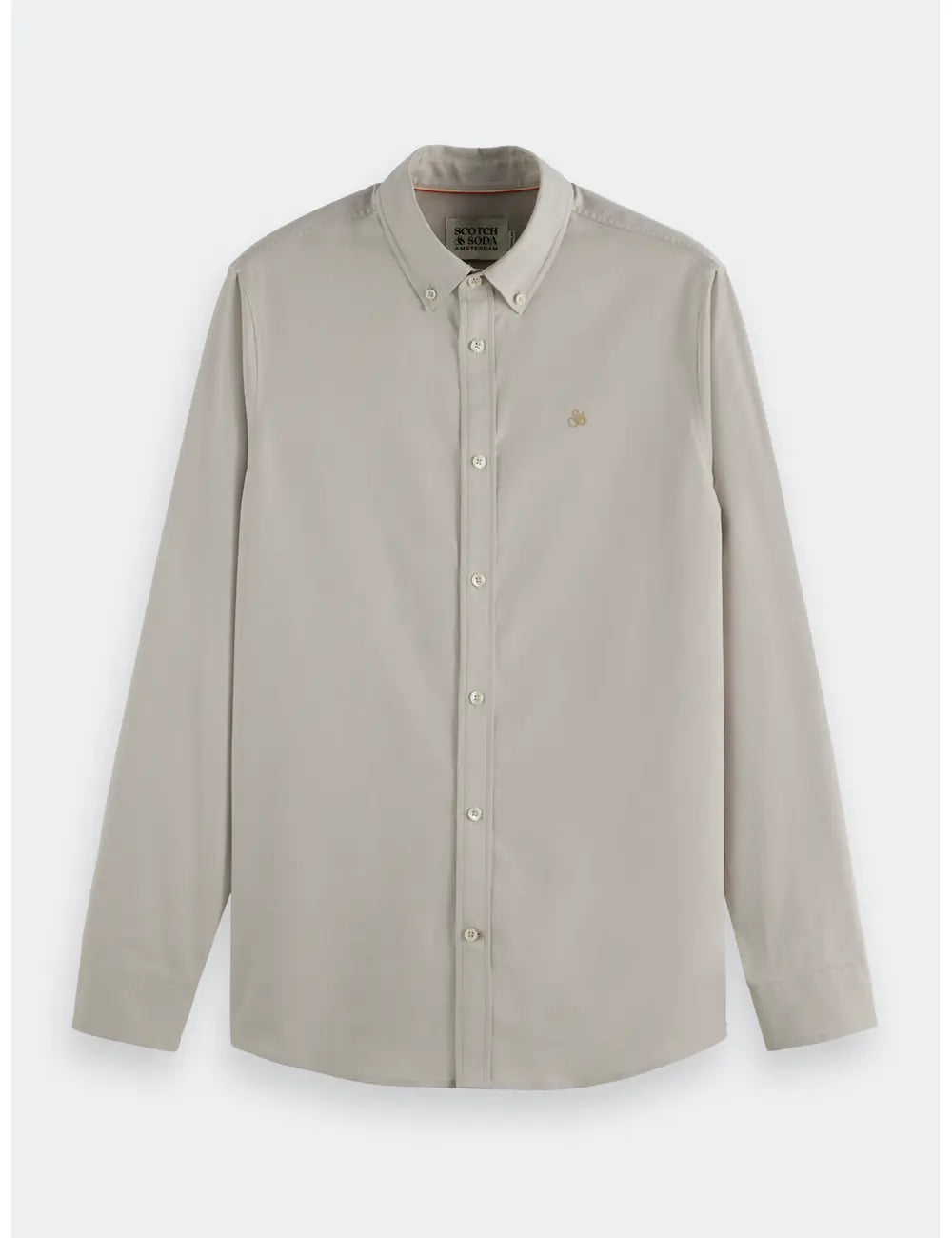 Oxford Shirt flat lay front view by Scotch & Soda