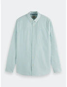 Striped Oxford Shirt flat lay front view by Scotch & Soda