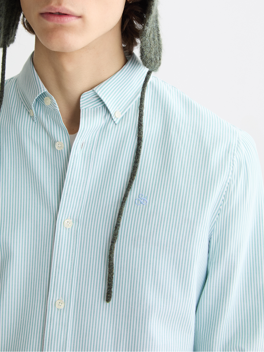 Seasonal Essentials Striped oxford shirt