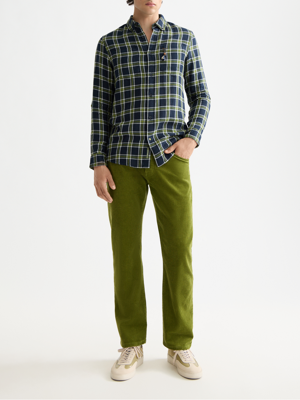 Double-face regular shirt