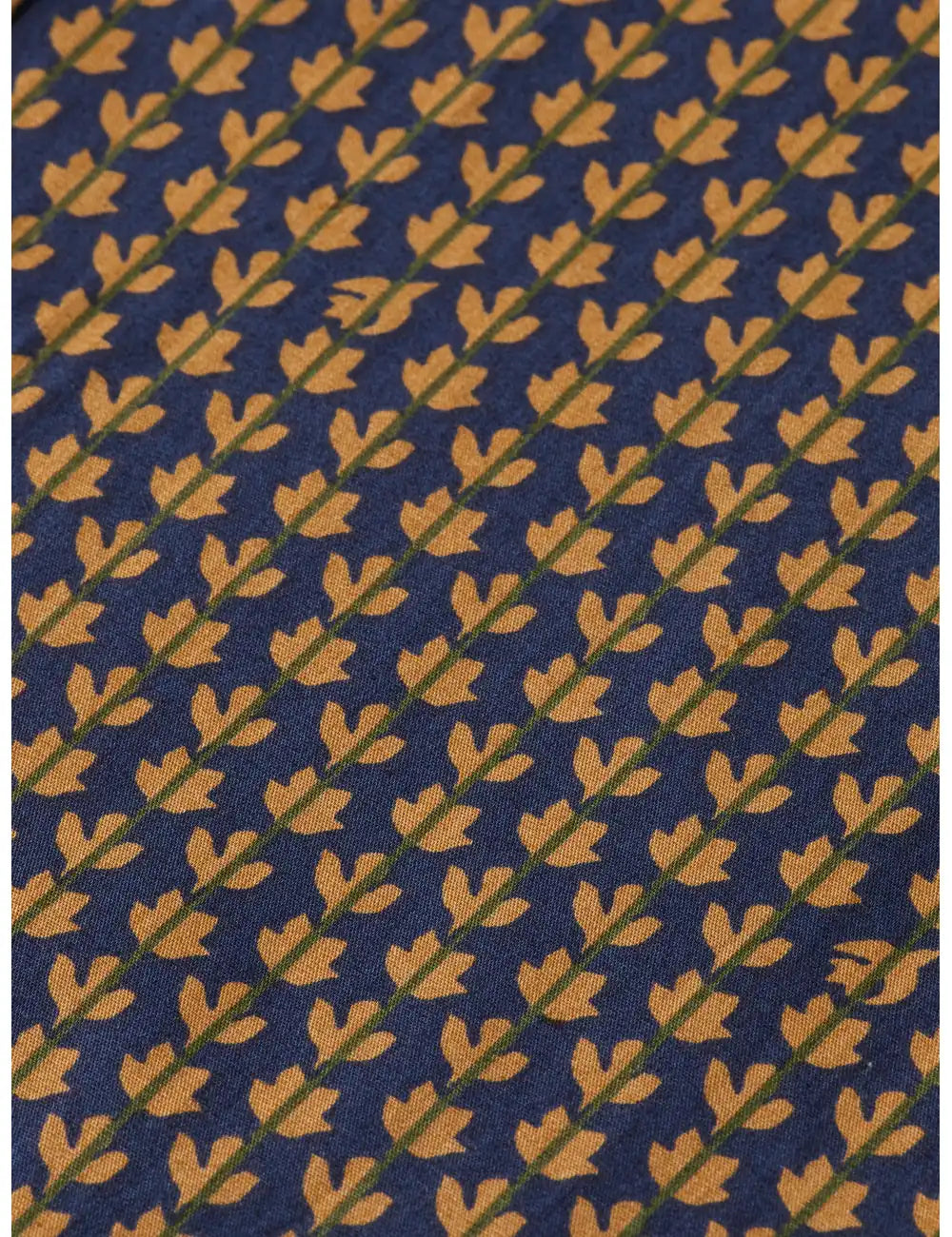 Micro AOP Slim-fit Shirt detail shot of fabric and craftsmanship by Scotch & Soda