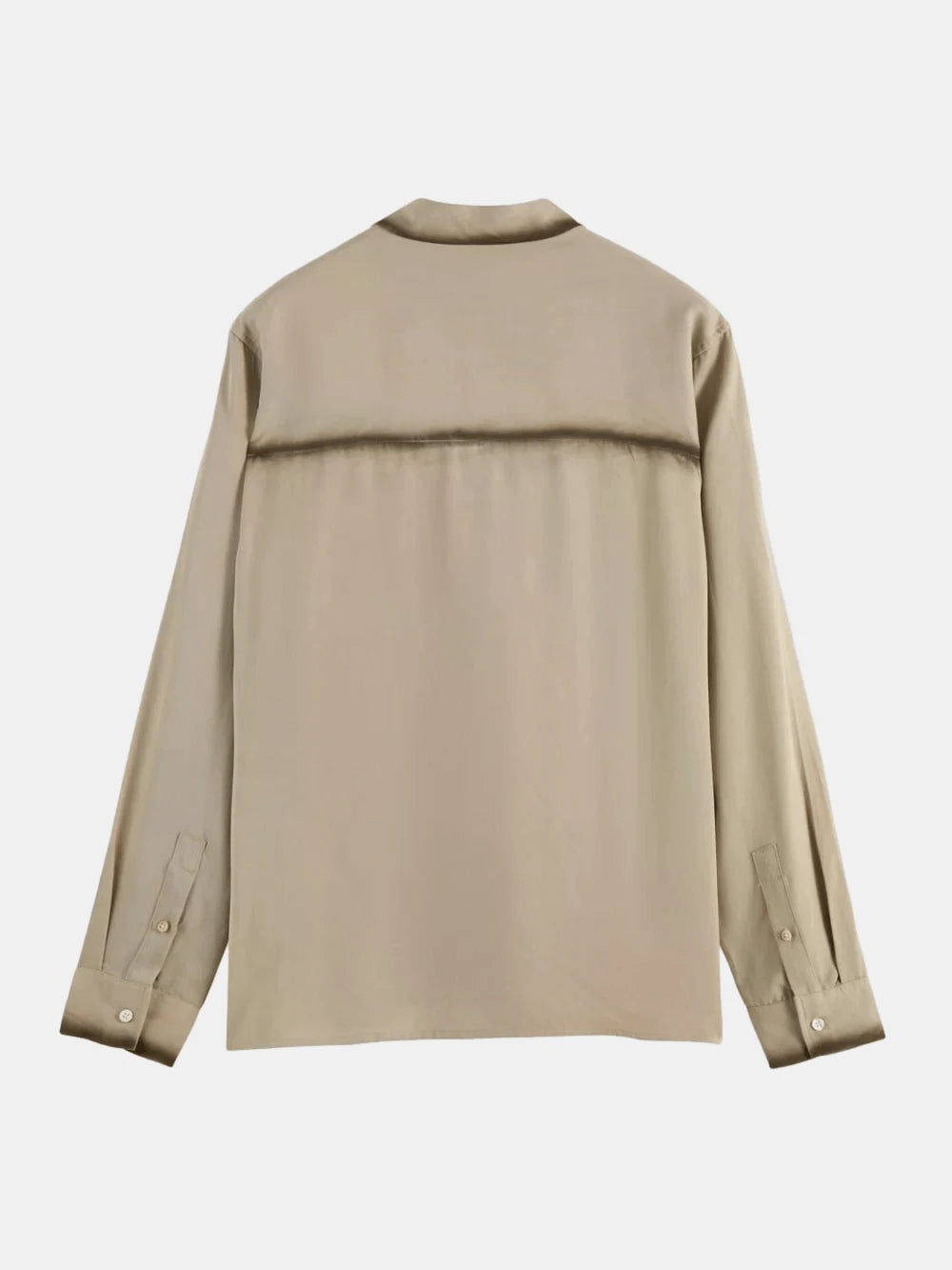 relaxed-fit-tencel-shirt back view by Scotch & Soda