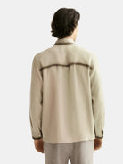 relaxed-fit-tencel-shirt back view by Scotch & Soda