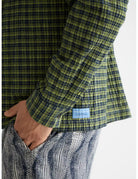 Crinkle Checked Shirt detail view by Scotch & Soda