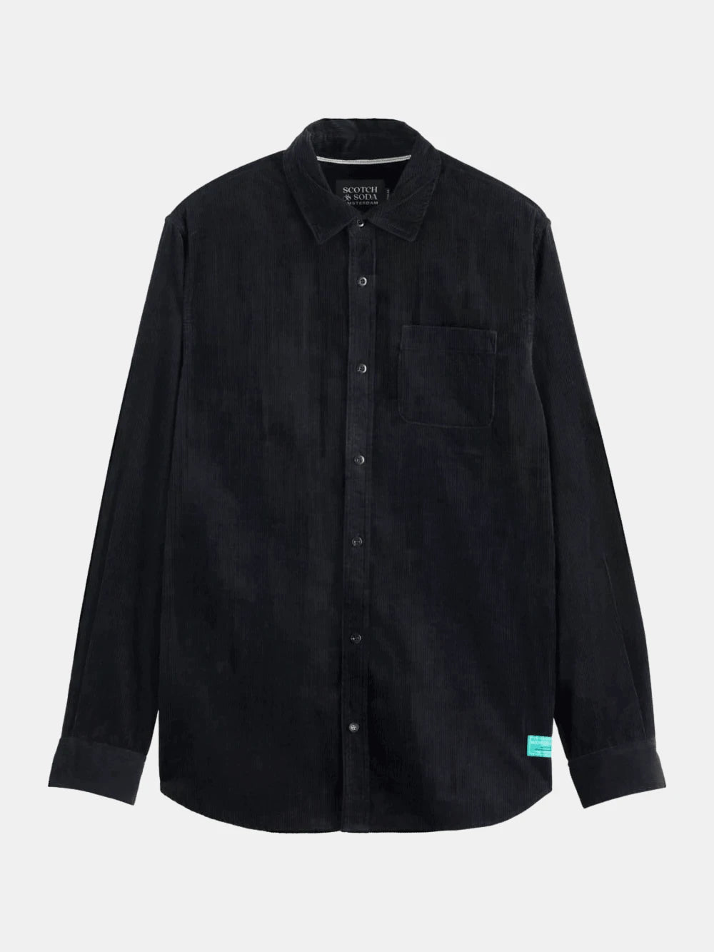 regular-fit-corduroy-shirt front view by Scotch & Soda