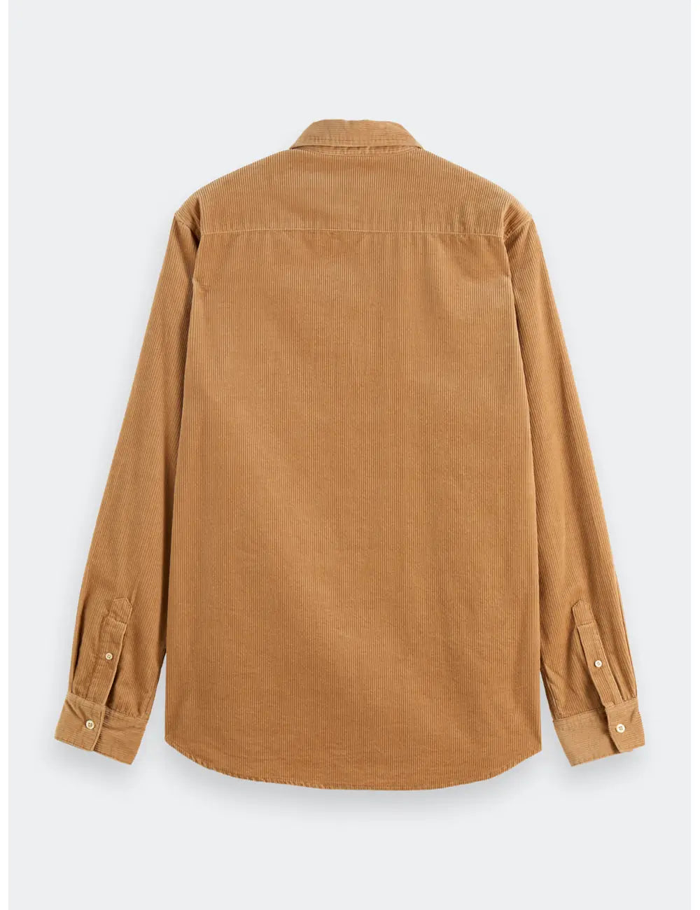 Corduroy Shirt detail shot showing fabric and craftsmanship by Scotch & Soda