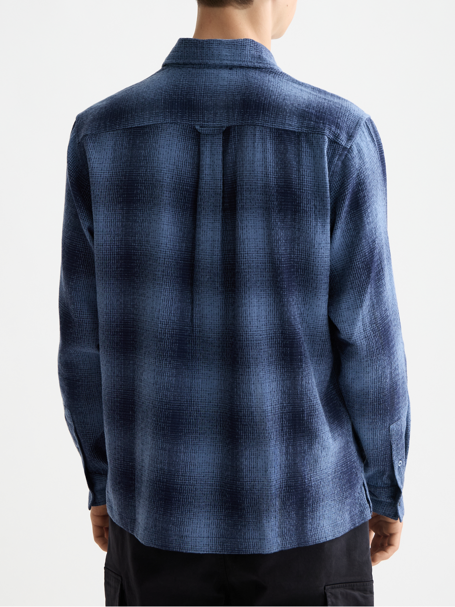 Shadow check shirt