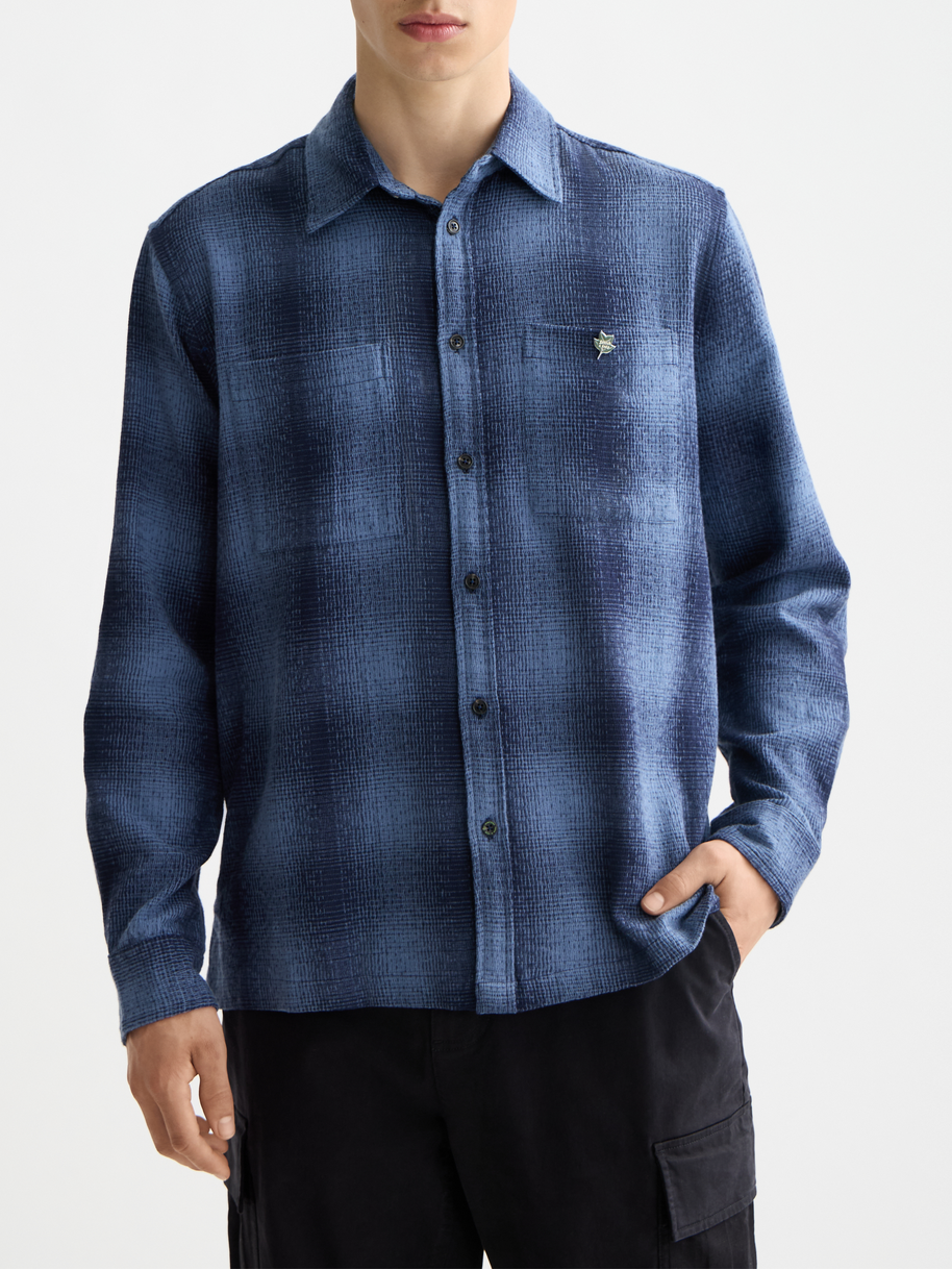 Shadow check shirt