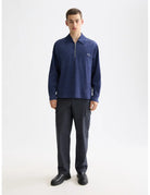 Zip Corduroy Shirt full model shot showing overall fit by Scotch & Soda