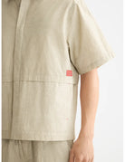 Washed Layered Short Sleeved detail view by Scotch & Soda