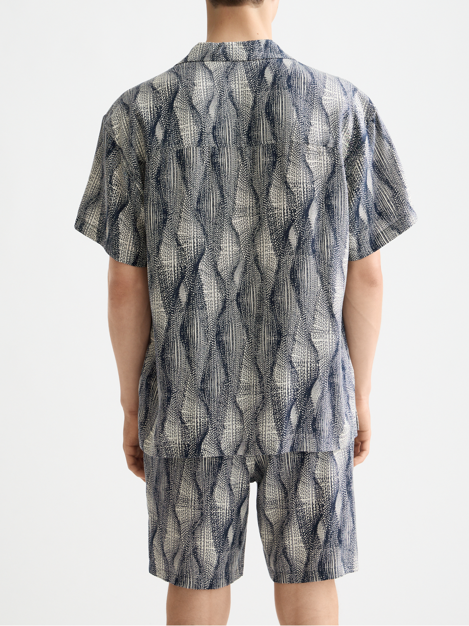 Printed short sleeve shirt