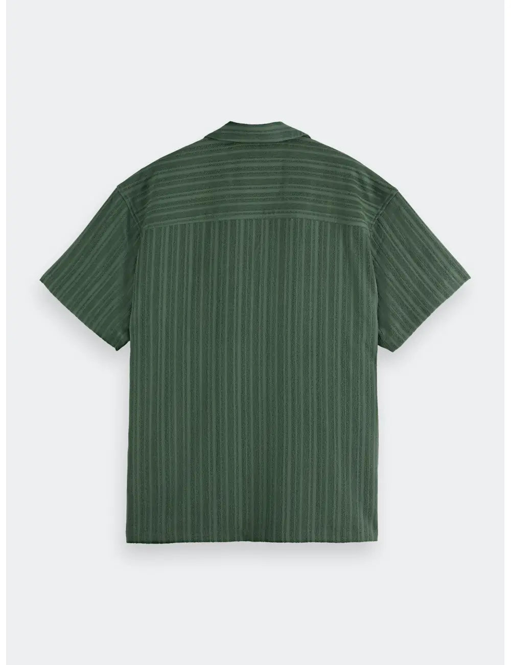 Tonal Striped Shirt flat lay back view by Scotch & Soda