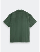 Tonal Striped Shirt flat lay back view by Scotch & Soda
