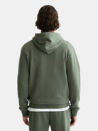 seasonal-core-regular-fit-logo-badge-hoodie-3 back view by Scotch & Soda