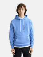 seasonal-core-regular-fit-logo-badge-hoodie-2 front view by Scotch & Soda