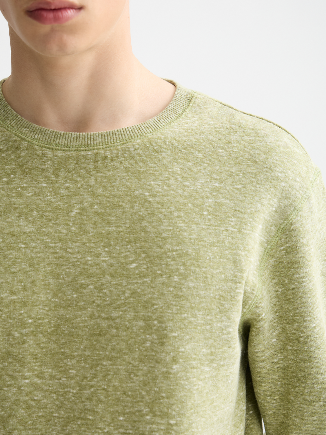 Melange Crewneck Sweatshirt