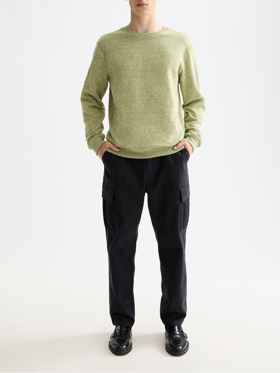 Melange Crewneck Sweatshirt