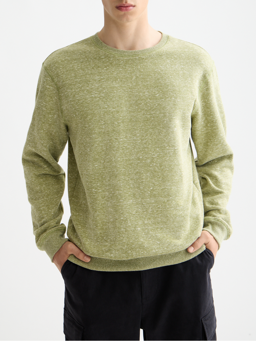Melange Crewneck Sweatshirt