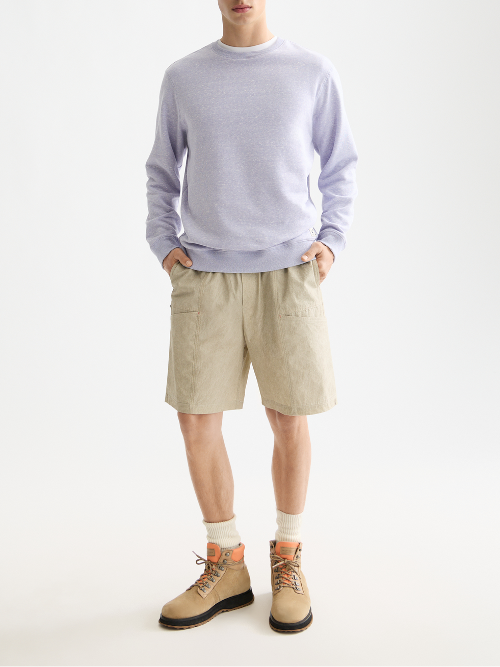 Melange Crewneck Sweatshirt