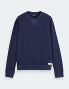 Structured Sweatshirt flat lay front view by Scotch & Soda