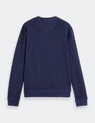 Structured Sweatshirt flat lay back view by Scotch & Soda