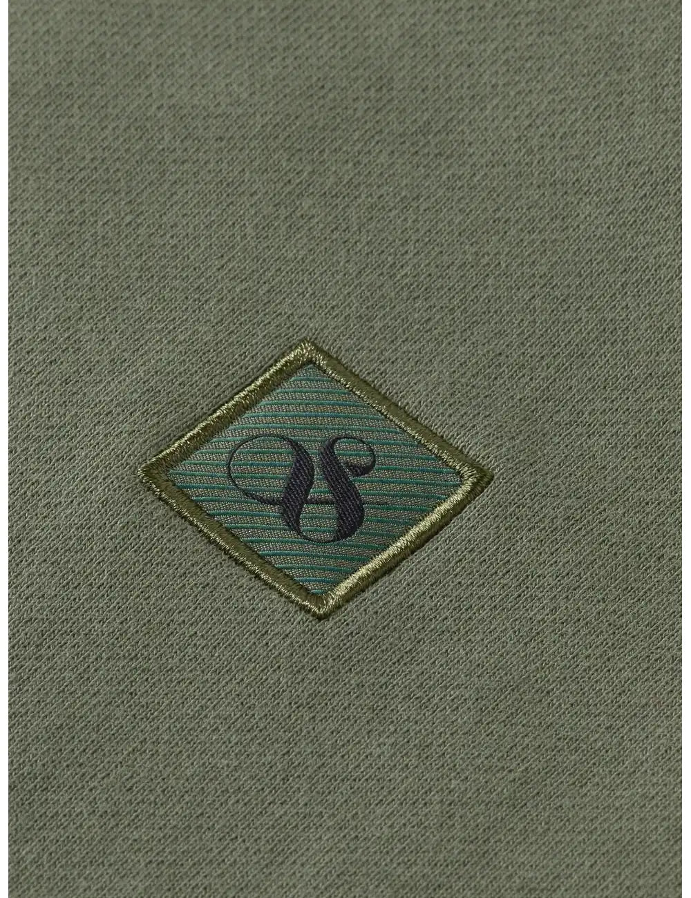 Zip Logo Hoodie detail view by Scotch & Soda