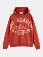 wash-artwork-hoodie front view by Scotch & Soda