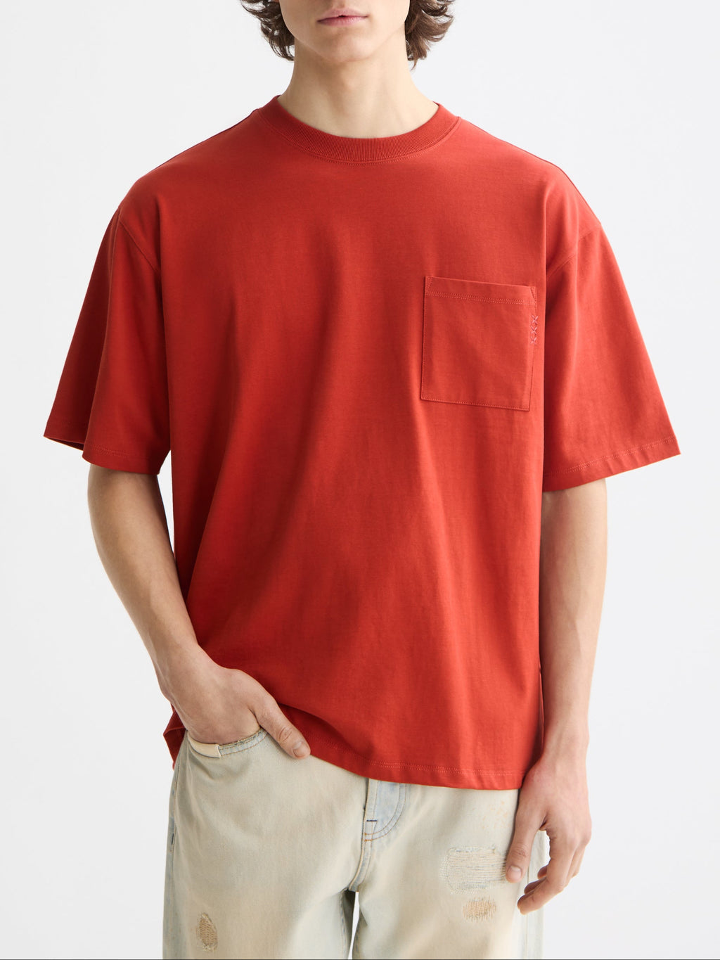 Seasonal Essentials 3 crosses pocket t-shirt