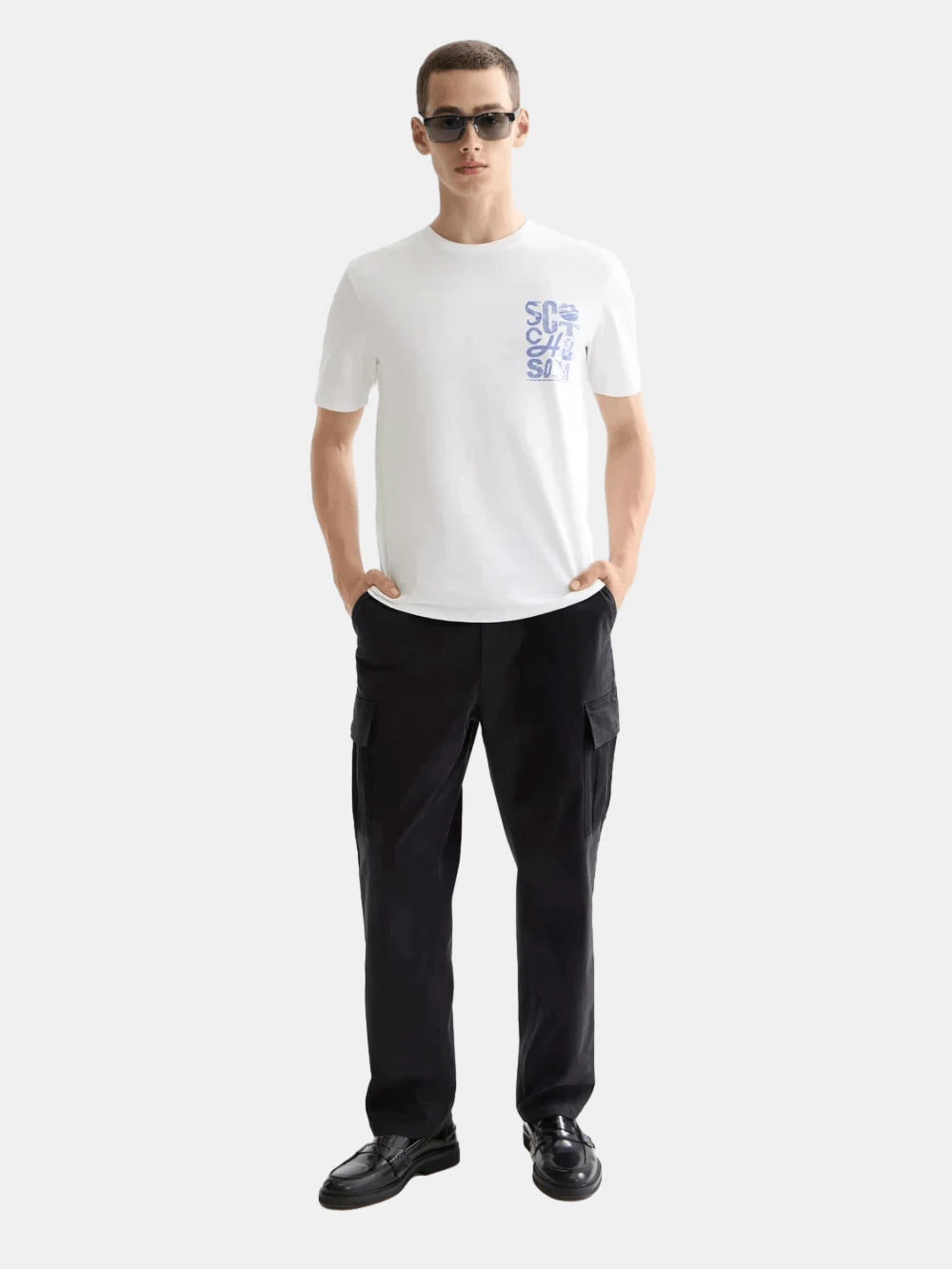 Regular Fit Left Chest Logo T-Shirt - Scotch & Soda