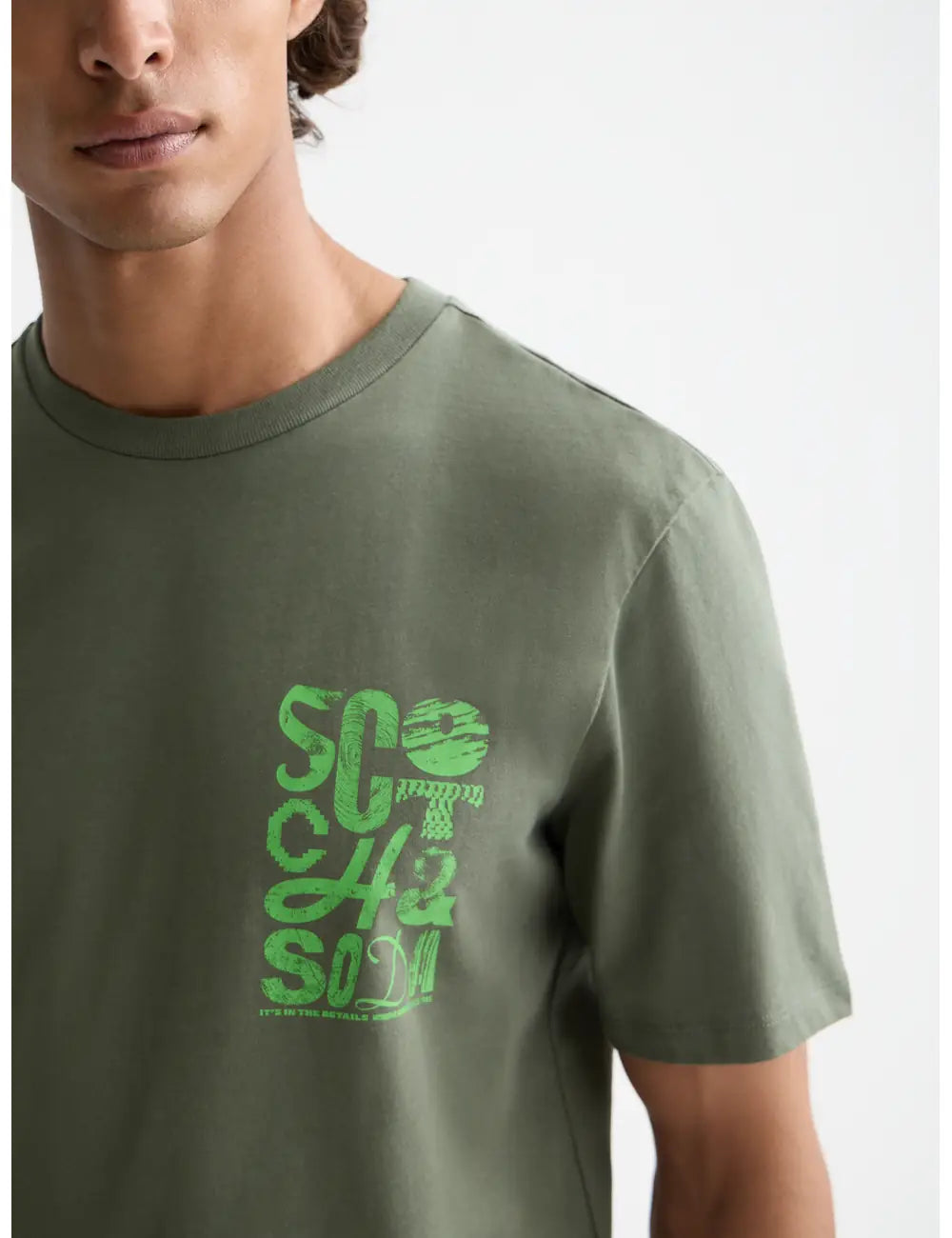 Logo T Shirt detail view by Scotch & Soda