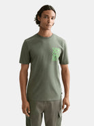 regular-fit-left-chest-logo-t-shirt-1 front view by Scotch & Soda
