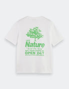 Regular Fit T Shirt flat lay back view by Scotch & Soda