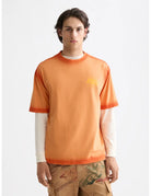 Loose Fit Tee full model shot showing overall fit by Scotch & Soda