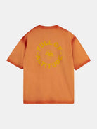 loose-fit-garment-dye-aw-t-shirt back view by Scotch & Soda