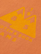 loose-fit-garment-dye-aw-t-shirt detail shot by Scotch & Soda