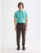 Regular Fit Polo full model shot showing overall fit by Scotch & Soda