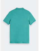 Regular Fit Polo flat lay back view by Scotch & Soda